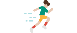 mujer corriendo