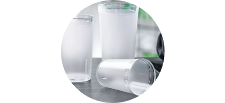 vasos de plastico