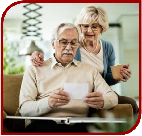 pareja de adultos mayores