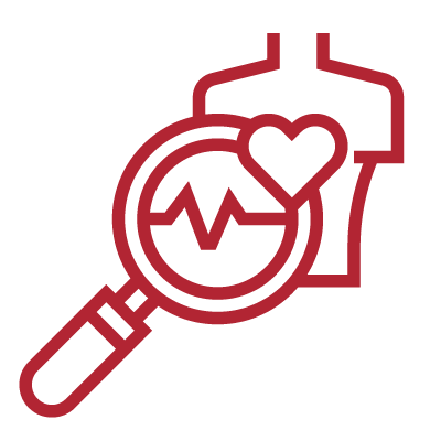 La ecocardiografía con frecuencia demuestra deterioro diastólico ventricular izquierdo subclínico (con una mayor probabilidad de requerir ventilación mecánica quirúrgica)